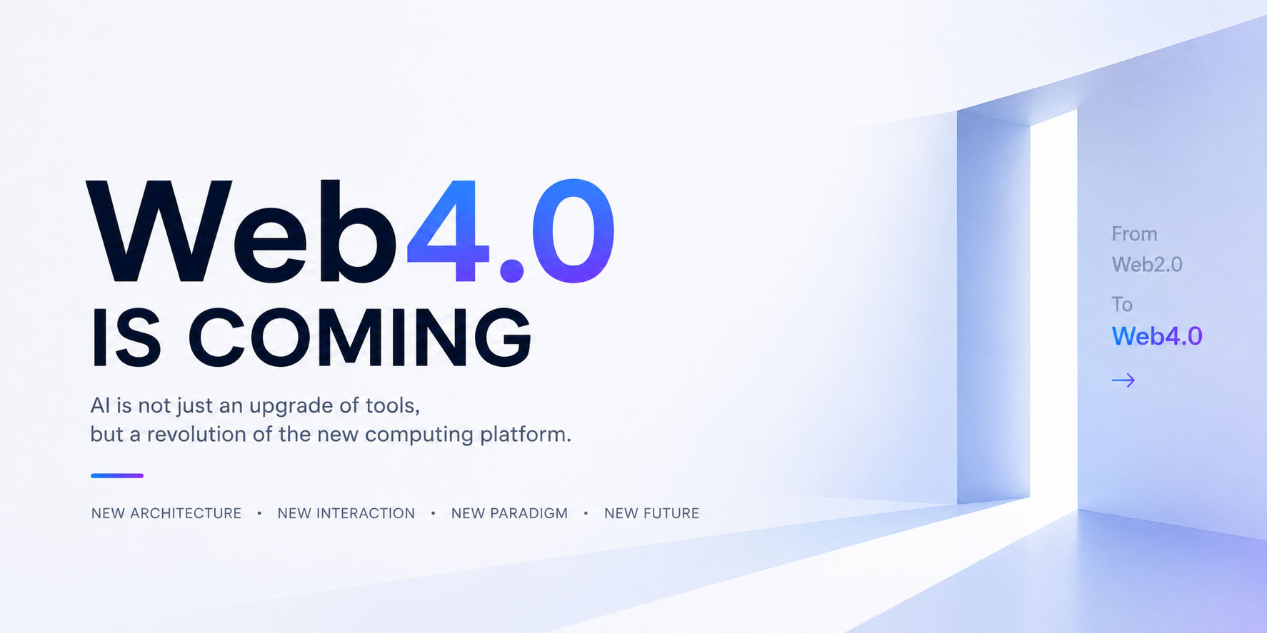 Featured image of post Web4.0 Is Coming