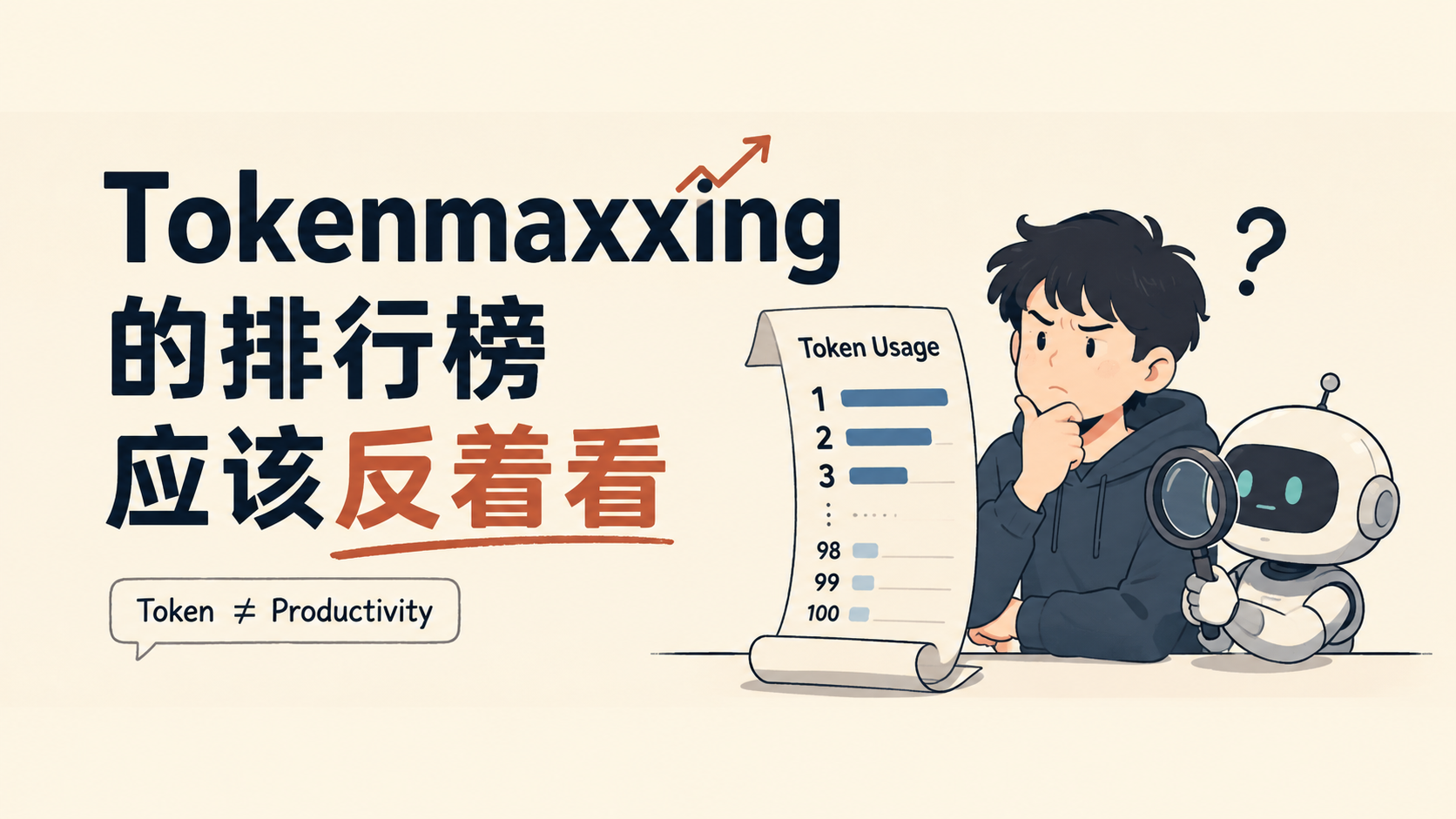 Featured image of post Tokenmaxxing的排行榜应该反着看